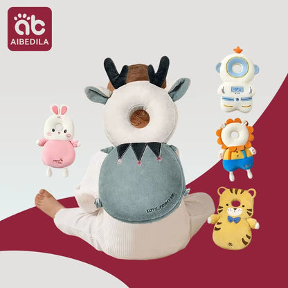 Baby Head Protector Safety Pad Cushion Back Prevent Injured Elf Lion1-3T Toddler Security Pillows Protective Headgear